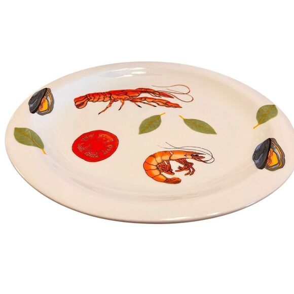 BIA Cordon Blue Other - BIA Cordon Blue Majilly DeSigns Lobster Seafood Serving Platter 12" Oval